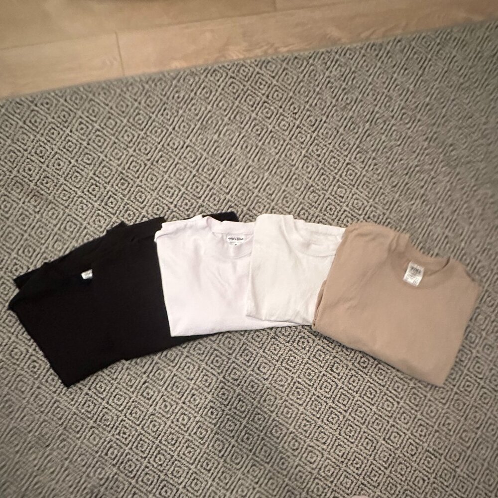 Lot of 5 Shaka Wear Heavyweight Tees (XL, XXL)